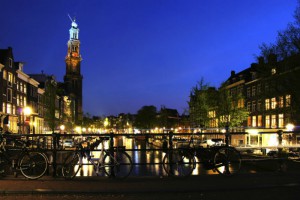 Amsterdam bei Nacht