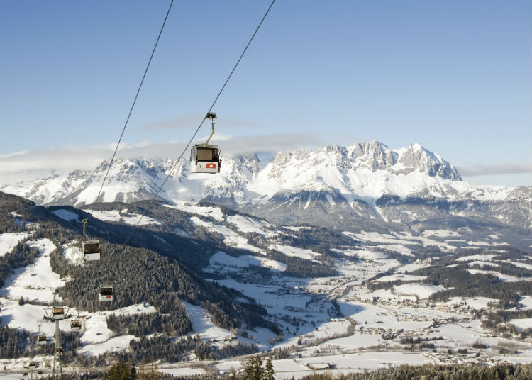 Bergbahn in Kitzbühl