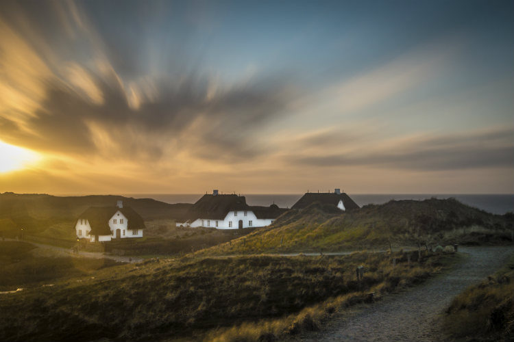 Sonnenuntergang über Kampen
